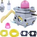 Adefol Carburetor for Poulan Craftman SST25 FL20 FL20C FL23 FL25 FL26 FX26 MX550P 1500 P2500 P3500 P4500 XT260 XT700 TE475 SST25C Featherlite Weed Eater Gas Trimmer