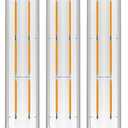 LVYE T10 Tubular Light Bulbs,E26 Dimmable Led Bulbs,8W Led Edison Bulb,75 Watt Equivalent,3000K Soft White,8.9 Inches Long Tube Light Bulb,3Pack.