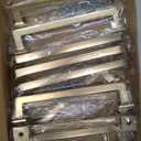 10 Pack 5 Inch Champagne Bronze Cabinet Handles Solid Zinc Alloy Pulls for Kitchen Cupboard & Drawer Hardware