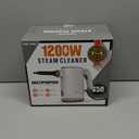 Handheld Steam Cleaner, 15s Fast Heating, Adjustable Steam, 650mL Large Water Tank, Pressurized Portable Steamer for Cleaning Home, Kitchen, Car, Bathroom, Tile, Furniture, Multi-Surface (White)