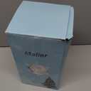 Malier Christmas Tree Collar, 30’’ Knit Xmas Tree Collar, Christmas Tree Collars for Artificial Trees, 11" Extra Tall Tree Stand Base Cover Ring Skirt for 6 ft 9 ft Tree (White, 11''H × 30" W)