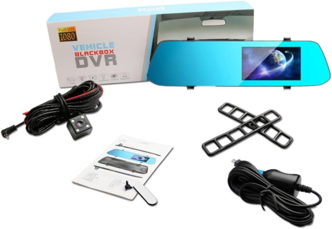 ARTIBETTER Dual Lens Car Dash Cam 4.5 IPS and Rear View Camera HD 1080P Video Recorder for Safe Driving