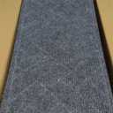 Non Slip Stair Treads for Wooden Steps,15 Pack 8" X 30" Stairs Carpet Treads Indoor with Reusable Peel and Stick Adhesive for Kids Elders and Pets (Dark Grey)