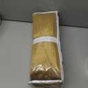 Gold Brown Triple Pleated Velvet Curtains 86 inches Long 2 Panels for Living Room Thermal Insulated Pinch Pleat Blackout Velvet Drapes With Hooks Thick Heavy Mordern Elegant Luxury Bedroom Curtain