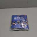 Waterproof Dog Boots for Small/Medium Dogs -Dog Paw Protectors Dog Suspender Boots Anti-Slip Pet Shoes for Outdoor Walking, Reflective Stay-On,Dirt-Proof Comfortable Booties (Black, Small)