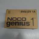 NOCO GENIUS1: 1A 6V/12V Smart Battery Charger  Automatic Maintainer, Trickle Charger & Desulfator with Overcharge Protection & Temperature Compensation  For Lead-Acid & Lithium Batteries