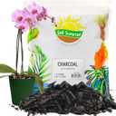 Soil Sunrise Horticultural Charcoal for Indoor Plants (8 Quarts) Hardwood Soil Additive for Orchids, Terrariums, and Gardening