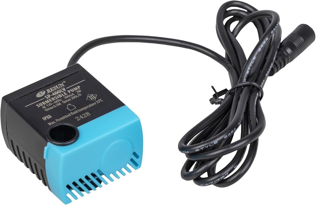 PetSafe Replacement Pump, Submersible, Quiet Operation, Compatible with Drinkwell Ceramic, Stainless Steel, 360 Pet Water Fountains (PAC00-13206)