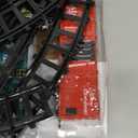 Kids Train Set, Christmas Train Set for Under The Trees, Electric Train Toys for Boys Girls with Steam Locomotive, Passenger Cars, Cargo Cars, Sounds & Lights, for 3 4 5 6 7 8+ Years O