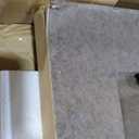 Ball & Cast 58"-76" Extendable Farmhouse Dining Table Set for 6-8, 6-Piece Trestle Kitchen-Table with 18" Leaf & Upholstered Chairs + Bench, Modern Expandable Wood Dining Breakfast Nook, Natural