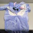 Kids Onesie Pajamas,Animal Cosplay Costumes Sleepwear Halloween Costumes for Girl (6-8 Years, Aaalan-1)