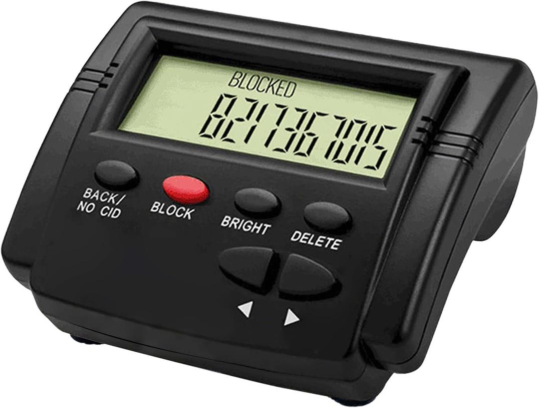 TelPal Call Blocker Box for Landline Phones with Caller ID Display, 4000 Number Capacity - to Block Hidden Numbers, Telemarketer Calls, Nuisance Calls, Hidden Numbers,Area Codes & Spam Calls