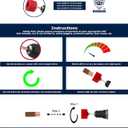 [3-Size Set] Copper Pipe Cleaner for Drill, Clean 1/2, 3/4, 1-in Copper Pipes & Tubes for Soldering, 3 Tube Cleaning Brushes, Model InerLok050, 075, 100, w/ Stainless-Steel Wire Bristles & 1/4 Shank