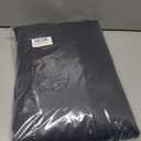 XWZO 100% Blackout Curtains 84 Inches Long with Tiebacks- Heat and Full Light Blocking, Thermal Insulated Window Panels with Grommets for Bedroom/Nursery, Dark Grey, W52 x L84, Set of 2 Draperies