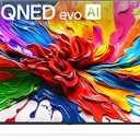 LG 75-Inch Class QNED evo AI QNED92A Series Mini LED 4K Smart TV w/Dolby Atmos, Dolby Vision, HDR10, AI Super Upscaling 4K, Filmmaker Mode, Wow Orchestra, Alexa Built-in (75QNED92AUA, 2025)