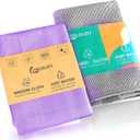 Norwx - Basic Package - Microfiber - Window & Enviro Cloth. Just water - without leaving streaks. For Household Enviro Dusting Cleaning Homes, Cars, Bars, Office Window Cloth makes cleaning a breeze.