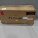 Wood Ceiling Fan with Light and Remote,52inch,Gold Finish