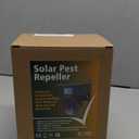 2026 Ultrasonic Bird Repeller Solar Powered Bird Deterrents Bird Repellent Devices Outdoor with IP65 Waterproof Woodpecker Deterrent for House Pigeon Repellent Devices for Balconies Patio Garden Farm