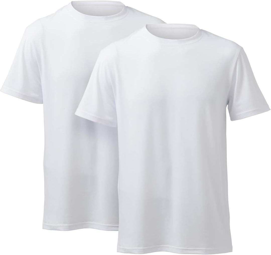 Cricut Men's T-Shirt Blank, Crew Neck, DIY Custom T-Shirt - Works with Infusible Ink Transfer Sheets, Pens, Markers & Sublimation