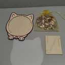 135-Piece Colored Cat Shaped Wooden Jigsaw Puzzle,Cats Shaped Wooden Puzzle,Wooden Jigsaw Puzzles for Adults,Wooden Cat Puzzles for Cats Lovers,Home Decor