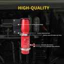 Quick Release Fire Extinguisher Mount Compatible with 2021 2022 2023 2024 2025 2026 Ford F150 Truck Accessories Fire Extinguisher Holder Mounting Brackets for 2021+ Ford F150 Vehicle, Aluminum