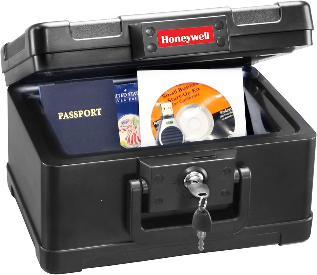 Honeywell 1101 Molded Fire Chest (.15 cu') Black