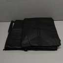 Maxcheck 2 Pcs Insulated Bags for Food Delivery XXXL Large Capacity Hot Grocery Tote Bag Reusable Warming Pizza Catering Carrier for Commercial Travel Lunch Shopping Gifts (Black)