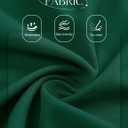 Bbonlinedress Women Fall Wedding Guest Dress Cocktail Formal Slimming Long Elegant for Gowns and Evening Dresses Dark Green M (Green, M)