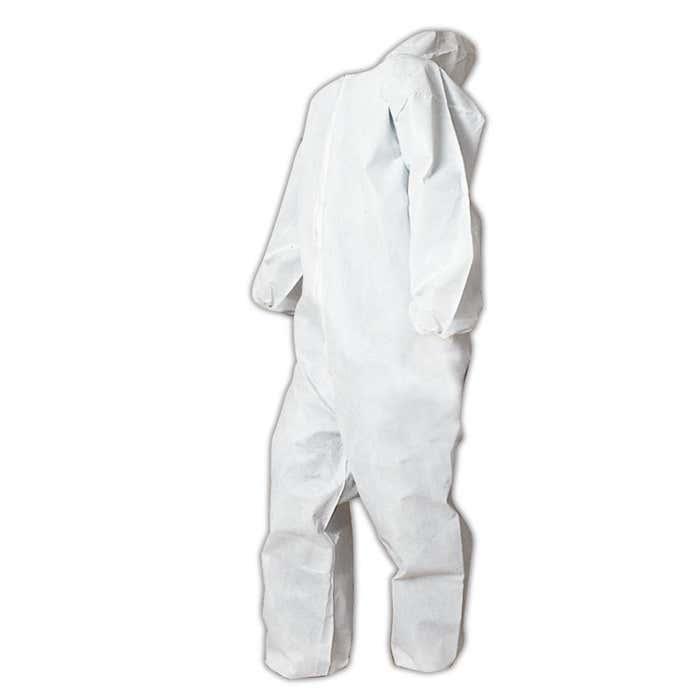 Set Of 25 Magid® EconoWear® Polypropylene Disposable Coveralls with Attached Hood — CVZ6 4X Large.