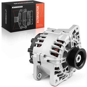 A-Premium Alternator Compatible with Kia Rio 2012-2017 L4 1.6L, 110A 12V 6-Groove Pulley Clockwise, Replace# 37300-2B600, 37300-2B610 | for Rio 2012 2013 2014 2015 2016 2017, L4 1.6L, Replace# 37300-2B600, 37300-2B610
