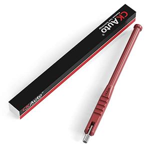 CKAuto Tire Valve Stem Puller/Installer with Tire Valve Core Tool, No Scratch High Tensile Strength Red Plastic Tire Valve Tool