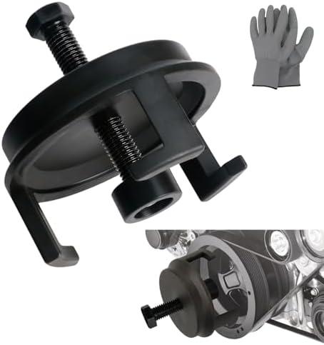 ReluxGo 25264 Harmonic Balancer Puller for GM, LS Crank Pulley Puller for GM Chrysler Jeep Dodge, Harmonic Damper Puller for Engine Balancer Removal Replacement