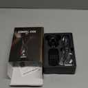 Lijecozy Body Hair & Pubic Hair Trimmer for Men - Electric Ball Shaver with LED Light & Display, Waterproof Wet/Dry Groomer Kit with Wireless Charging & 3 Combs, Ceramic Blade Technology