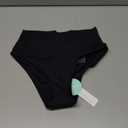 Beautikini Period Swimwear Bikini Menstrual Swim Bottoms Leakproof Bathing Suits for Teens Girl (XX-Small, Dark)