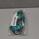 rabbitgoo Cat Harness and Leash for Walking, Escape Proof Soft Adjustable Vest Harnesses for Cats, Easy Control Breathable Reflective Strips Jacket, Emerald, S