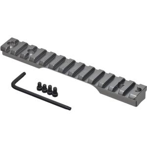 Gotical - Remington 700 Short Action Rail, Black Anodized, Weight: Stainless: 4.99oz, Titanium: 2.79oz Length: 5.454" Front Height: .343" Rear Height: .460" Durable. 20MOA Configuration