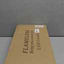 Set of 24 Waterproof Outdoor Flameless Candles, LED Candles with 4 Remote and Timer,(H 4" 5" 6" x D 2.2"),for Halloween Wedding Festiv