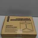 Demigo Bathroom Corner Counter Organizer 13.2x9.9 inch, 2 Tier Acacia Wood Organizer Countertop, Corner Storage Shelf Standing Rack, Cosmetic Vanity Tray Kitchen Spice Rack, Bathroom Storage Dcor