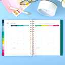 AT-A-GLANCE Planner 2025-2026 Academic, Simplified by Emily Ley, Weekly & Monthly, 7" x 8-3/4", Medium, Monthly Tabs, Green (EL40-805A-26)