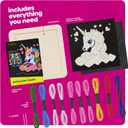 Dan&Darci Unicorn Cross Stitch Kit for Kids - Fun Crafts for Girls 8-12 - 9 Year Old Girl Birthday Gifts - Embroidery Kits for Beginners - Craft for Ages 8-12, 10-12 - Gift for 8-12 Year Old