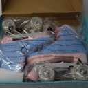 Circle Society Classic Adjustable Roller Skates for Kids - Cotton Candy Design, Sizes 3-7 US Girls - Perfect for Indoor and Outdoor Skating Fun and Active Play