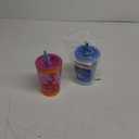 Contigo Kids Spill-Proof Tumbler with Straw 14 oz. Pack of 2 (Dragonfruit Wildflowers & Blue Poppy Clouds)