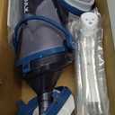 ENHULK Pool Vacuum for Above Ground Pool, Upgraded 13.4" Wide Head & Telescopic Pole, 18.5 GPM Powerful Suction, 60 Mins Runtime, Cordless Handheld Rechargeable Pool Cleaner for Inground Pools, PC15