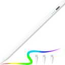 Stylus Pen for Apple Ipad Pencil for iPad 10th 9th Generation Palm Rejection with Apple Pen 2018-2025 Ipad A16 9th 8th 6th 7th Gen Mini A17 6th 5th Ipad Air 3rd/4/5th/M2/M3 Pro M4 11-12.9 inch White