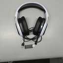 Ozeino 2.4GHz Wireless Gaming Headset for PC, Ps5, Ps4 - Lossless Audio USB & Type-C Ultra Stable Gaming Headphones with Flip Microphone, 40-Hr Battery Gamer Headset for Switch, Laptop, Mobile, Mac (Black and White)