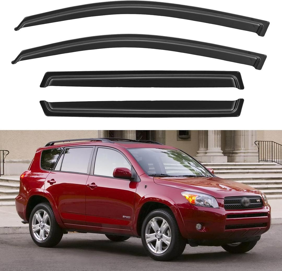 Window Visors Rain Guards for 2006-2012 Toyota Rav4