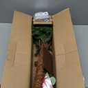 National Tree Company 4 ft Unlit Hickory Cedar Mini Artificial Christmas Tree, 225 Tips, Metal Plate Base, Green