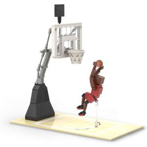 Sports Basketball Star Building Blocks Set - 187 PCS Creative DIY Sports Star Toy for Kids & Adults, Perfect for Collectors, Display Compatible with Major Brands