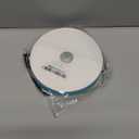 Cotton Webbing 3/4 Inch 1 Inch 1.5 Inch 6 Yards 14 Yards Mediumweight Polyester Cotton Webbing Strap for Cloth Tote Bags Leash Straps Crafts Outdoor Accessories (Lake Blue)