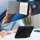 Case Compatible with Kobo Sage 8 Inch e-Reader (Model: N777 N778K, 2021 Release), Includes a Screen Protector - Premium PU Leather Cover with Auto Sleep/Wake